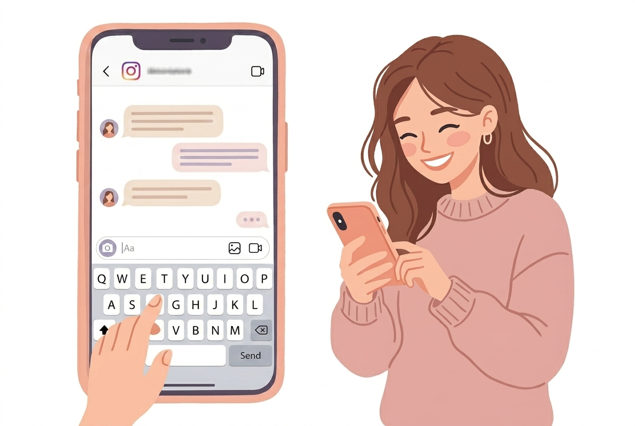 Напиши в Instagram